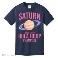 Saturn Undefeated Hula Hoop Kids T-Shirt thumb 0