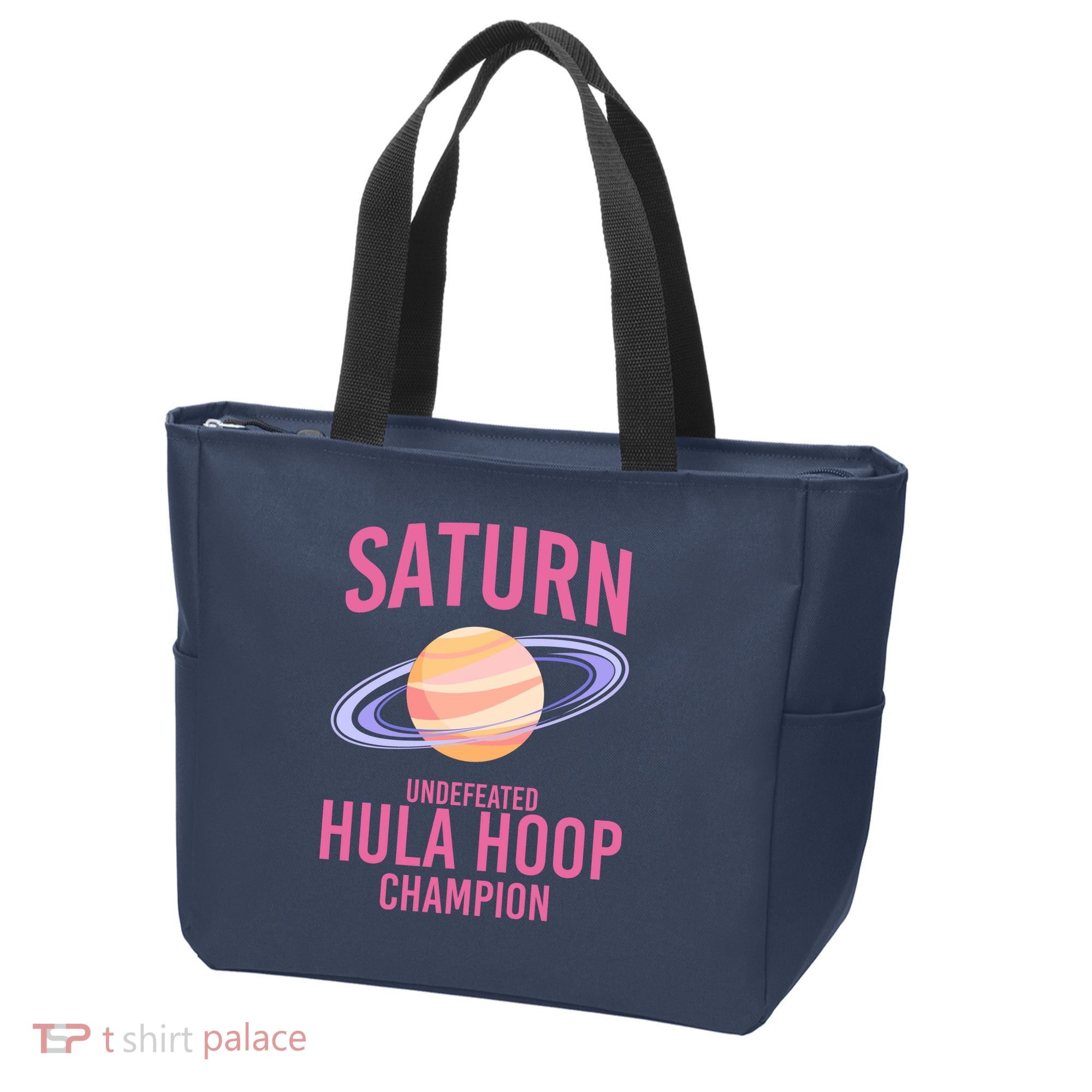 Saturn Undefeated Hula Hoop Tote Bag