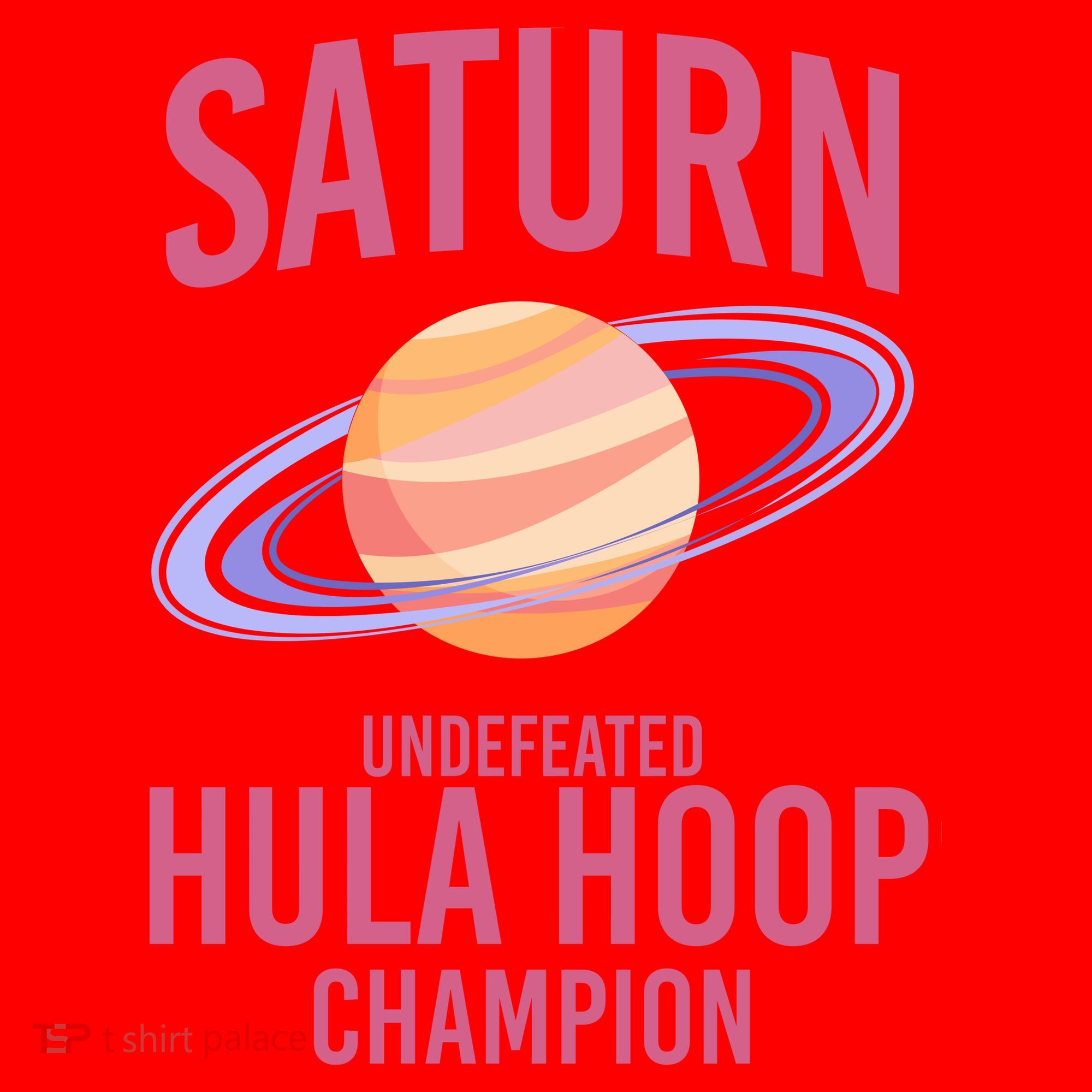 Saturn Undefeated Hula Hoop Santa Hat