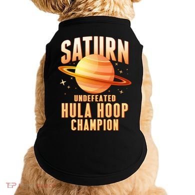 Saturn Undefeated Hula Hoop Champion Doggie Tank