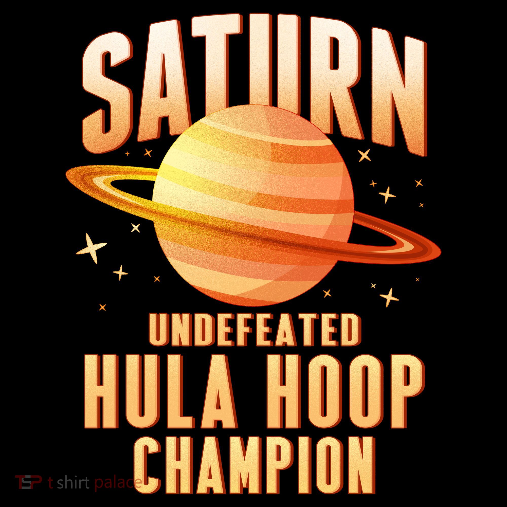 Saturn Undefeated Hula Hoop Champion Bucket Hat