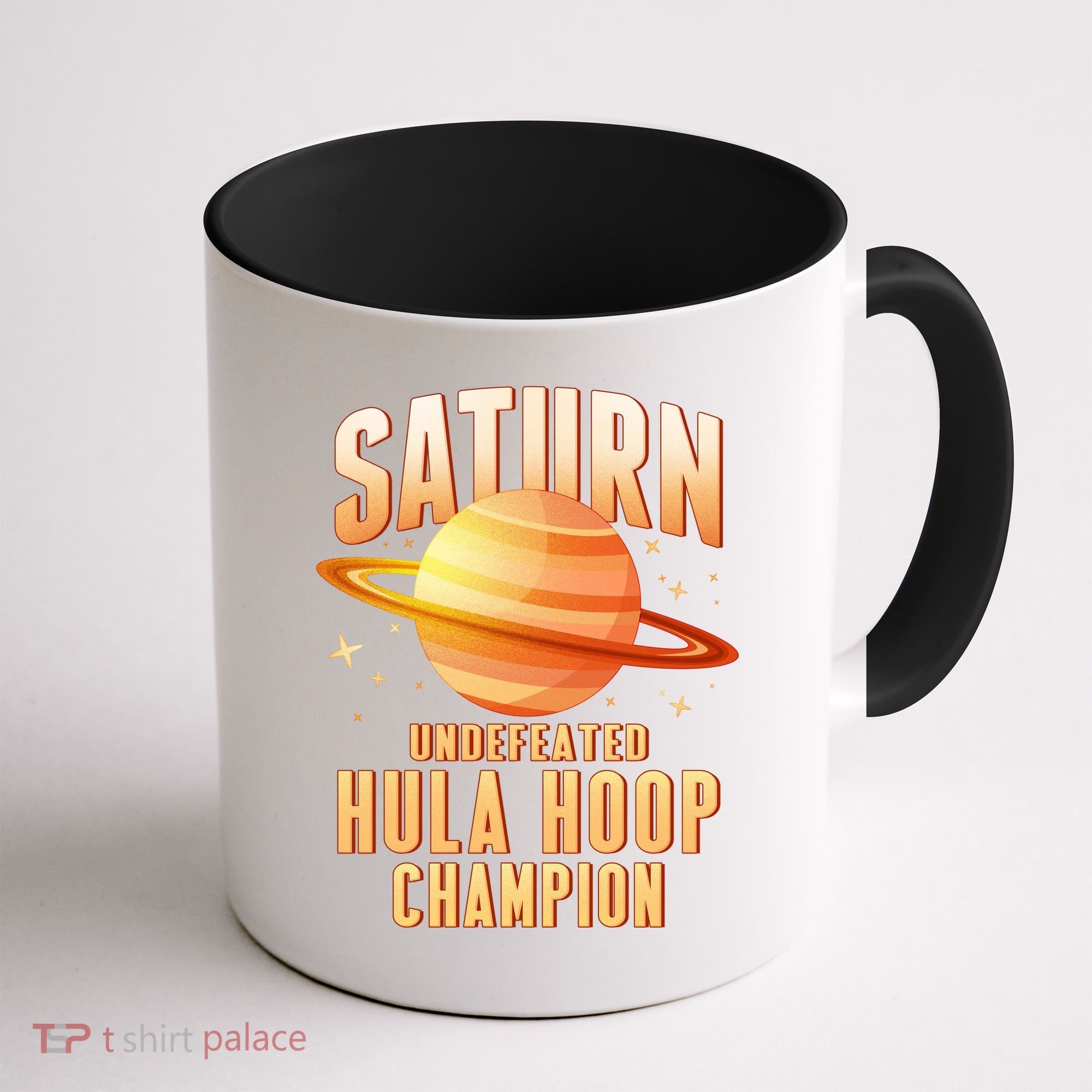Saturn Undefeated Hula Hoop Champion Coffee Mug