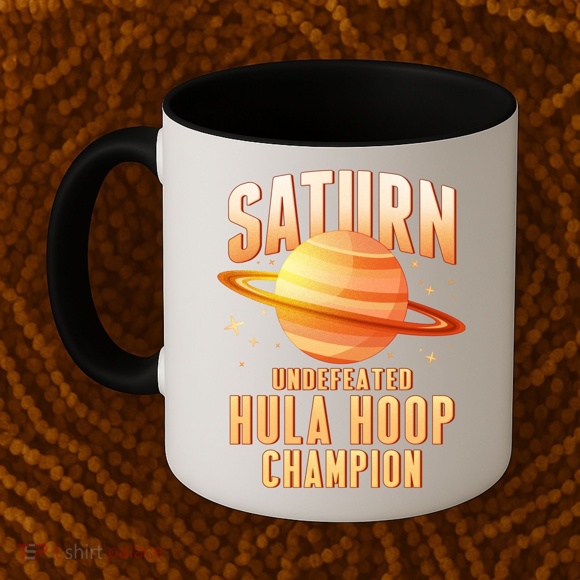 Saturn Undefeated Hula Hoop Champion Coffee Mug