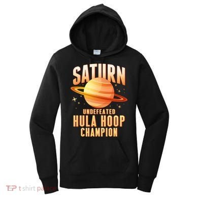 Saturn Undefeated Hula Hoop Champion Women's Hoodie
