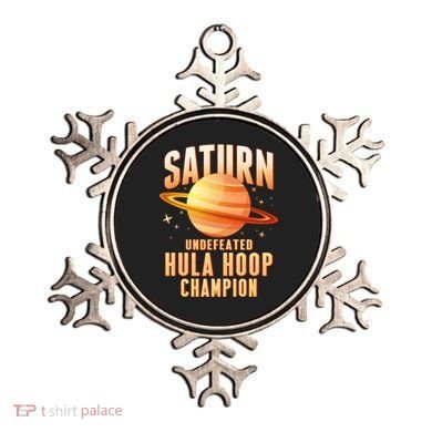 Saturn Undefeated Hula Hoop Champion Ornament