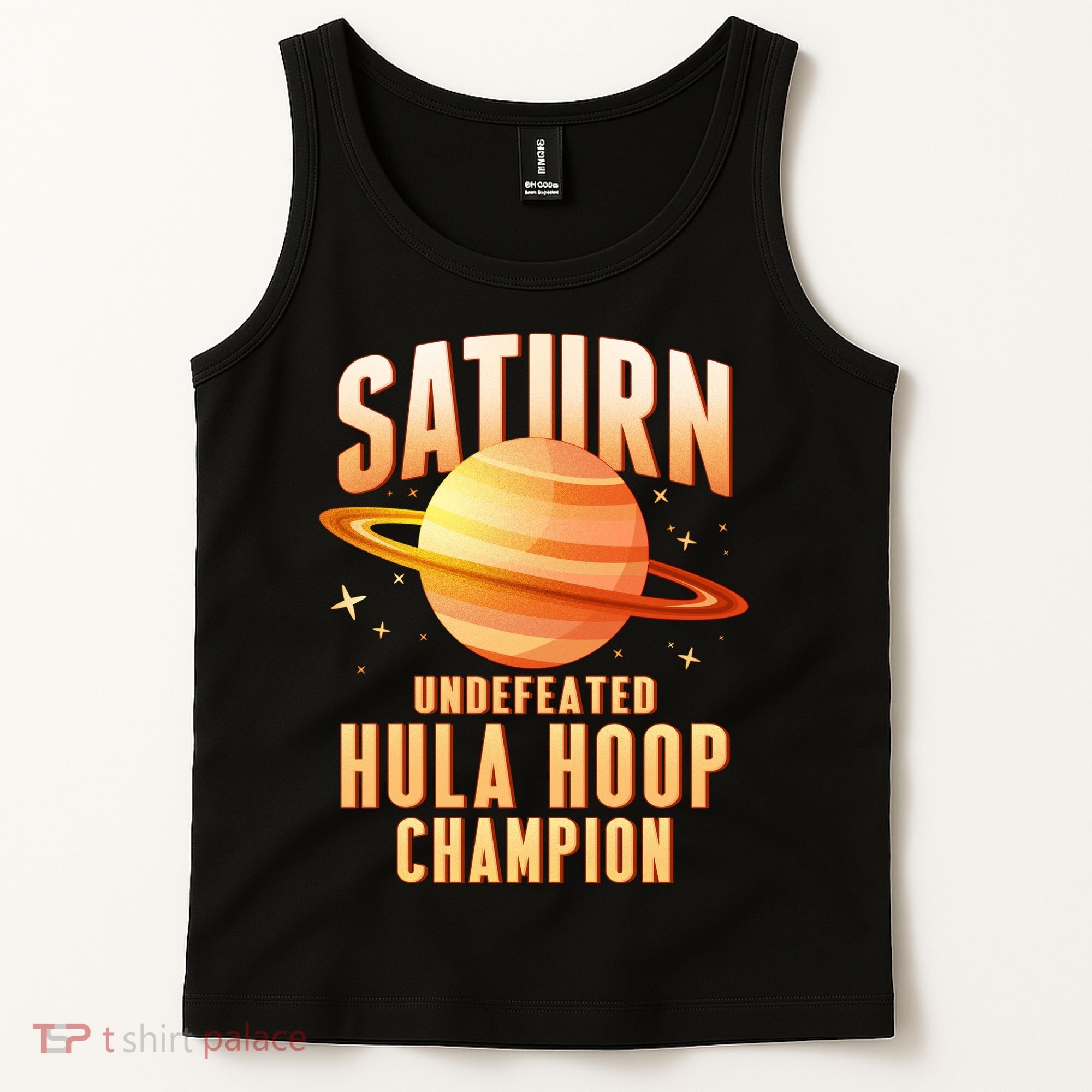Saturn Undefeated Hula Hoop Champion Tank Top