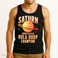 Saturn Undefeated Hula Hoop Champion Tank Top thumb 3