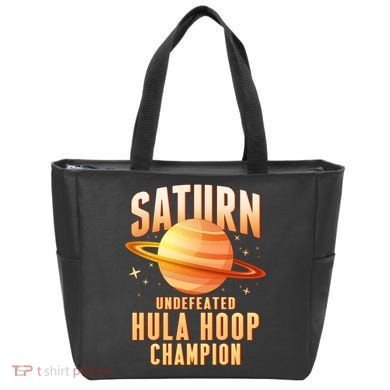 Saturn Undefeated Hula Hoop Champion Tote Bag