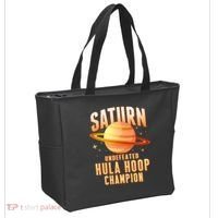 Saturn Undefeated Hula Hoop Champion Tote Bag thumb 2
