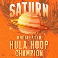 Saturn Undefeated Hula Hoop Champion Kati Licensed 12" Camo Cuffed Beanie thumb 2