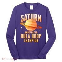 Saturn Undefeated Hula Hoop Champion Long Sleeve Shirt thumb 0