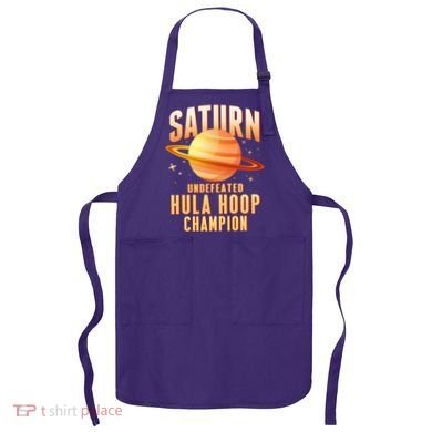 Saturn Undefeated Hula Hoop Champion Apron