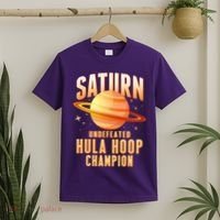 Saturn Undefeated Hula Hoop Champion T-Shirt thumb 2