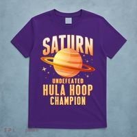 Saturn Undefeated Hula Hoop Champion T-Shirt thumb 5