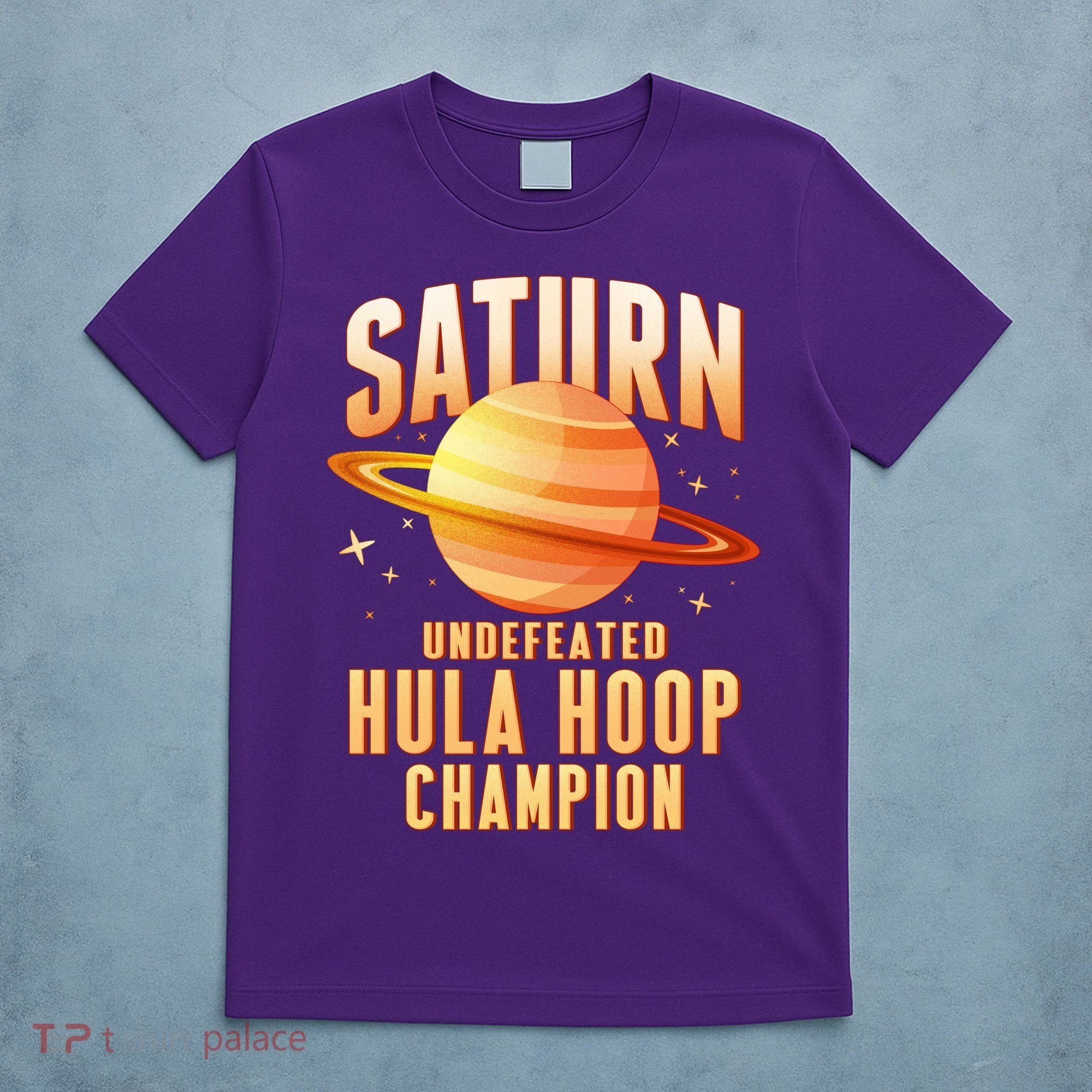 Saturn Undefeated Hula Hoop Champion T-Shirt