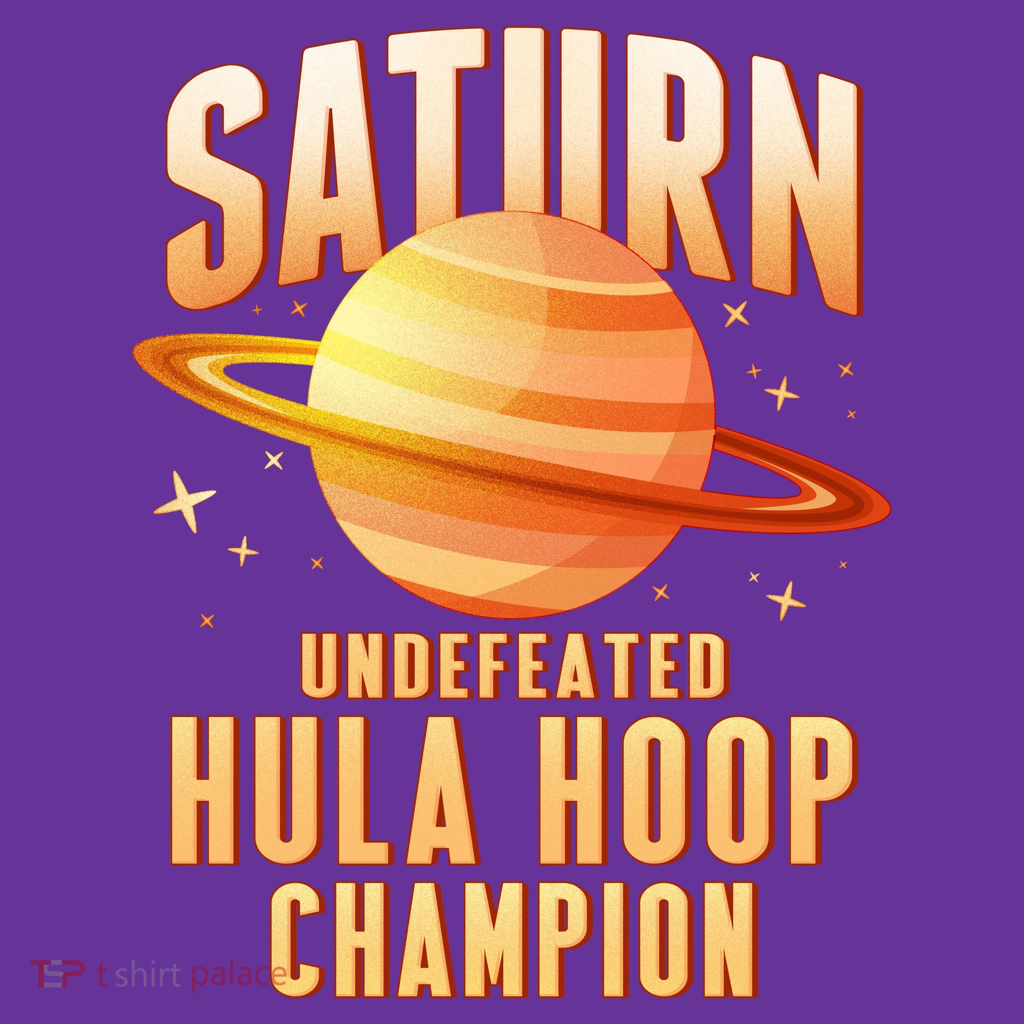 Saturn Undefeated Hula Hoop Champion Hat