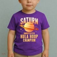 Saturn Undefeated Hula Hoop Champion Toddler T-Shirt thumb 2