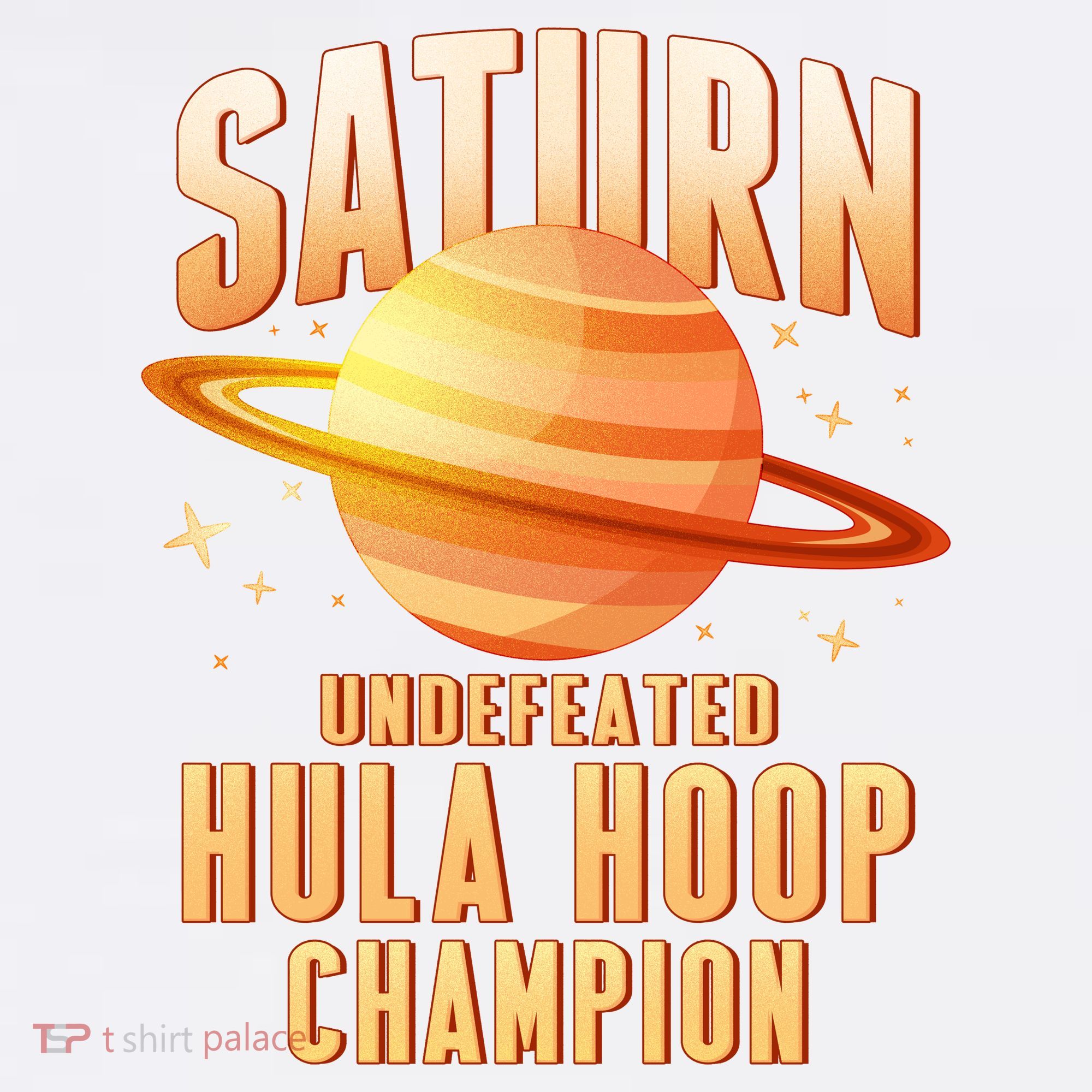 Saturn Undefeated Hula Hoop Champion Garment-Dyed Sweatshirt