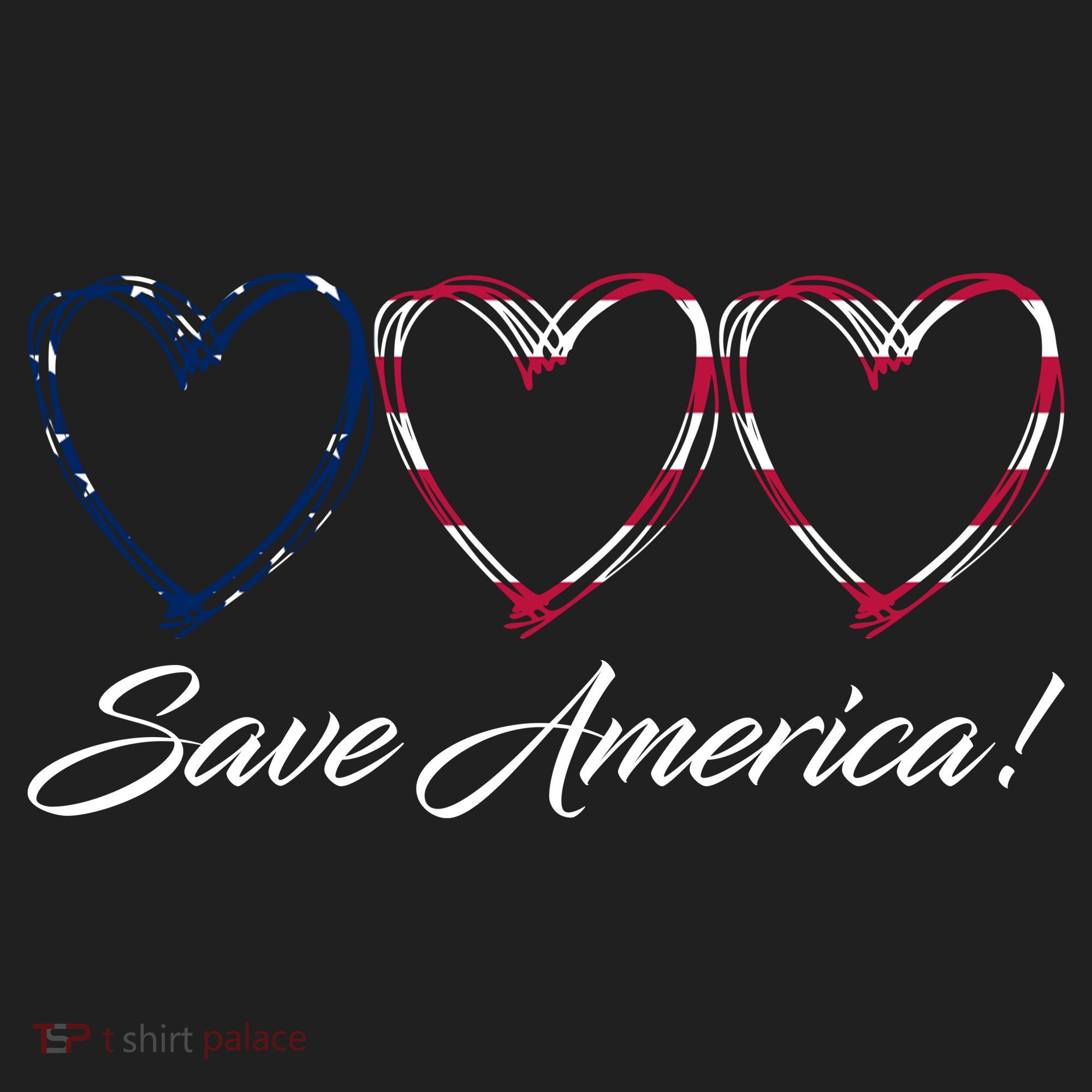 Save America USA Heart Women's Sweatshirt