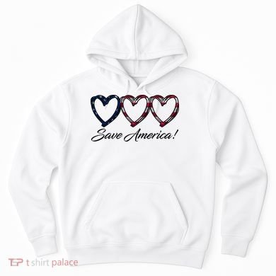 Save America USA Heart Hoodie