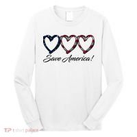 Save America USA Heart Long Sleeve Shirt thumb 0
