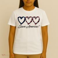 Save America USA Heart T-Shirt thumb 4
