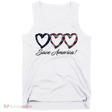 Save America USA Heart Tank Top