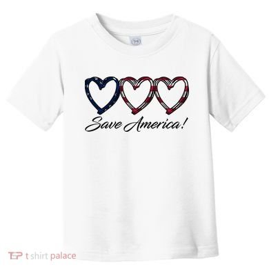 Save America USA Heart Toddler T-Shirt