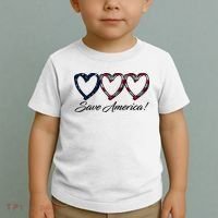Save America USA Heart Toddler T-Shirt thumb 2