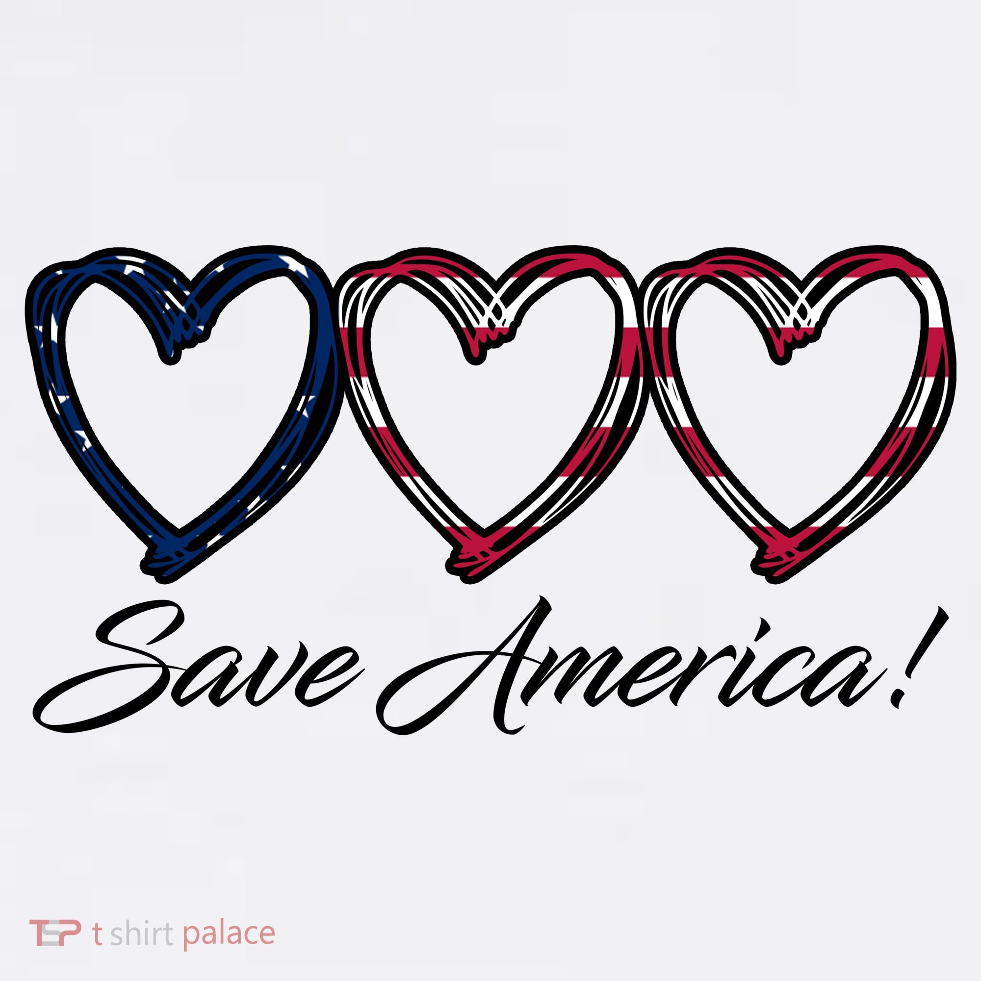 Save America USA Heart Kids Sweatshirt