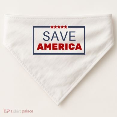 Save America USA USA-Made Doggie Bandana