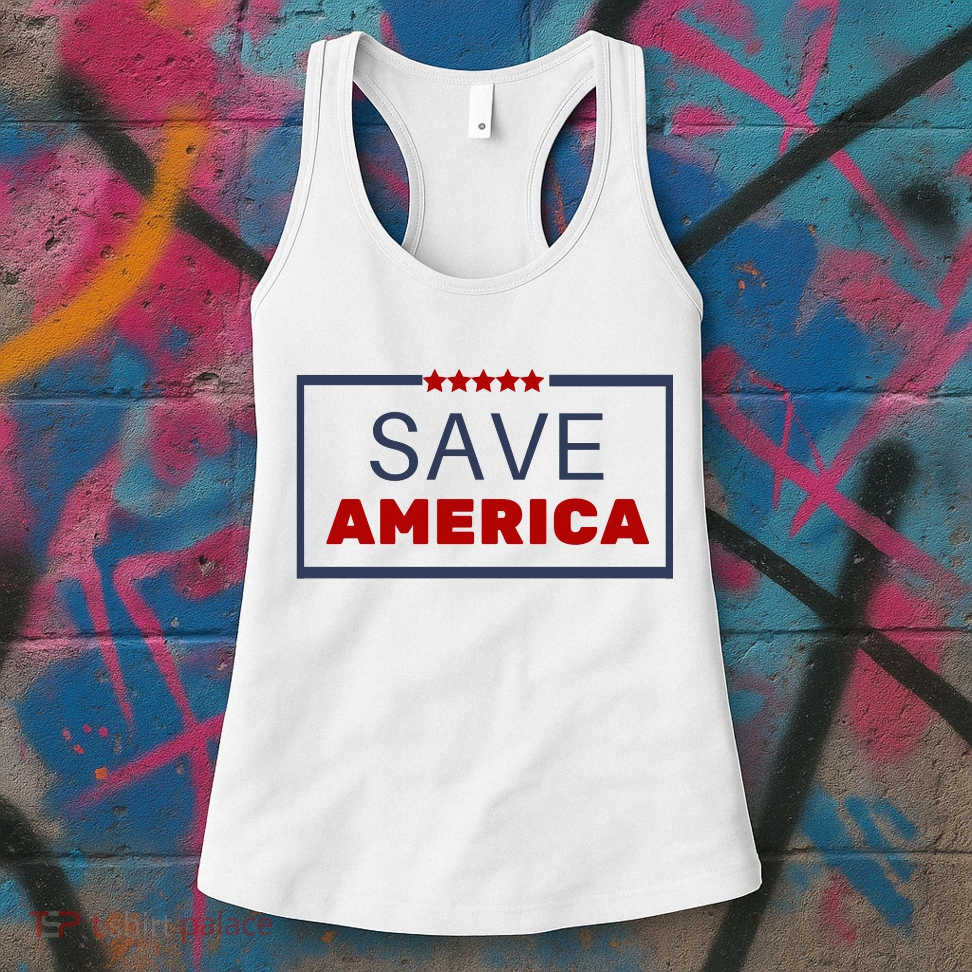 Save America USA Women's Tank Top