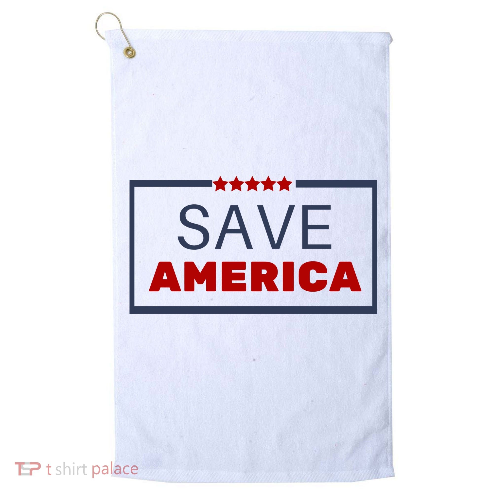 Save America USA Golf Towel