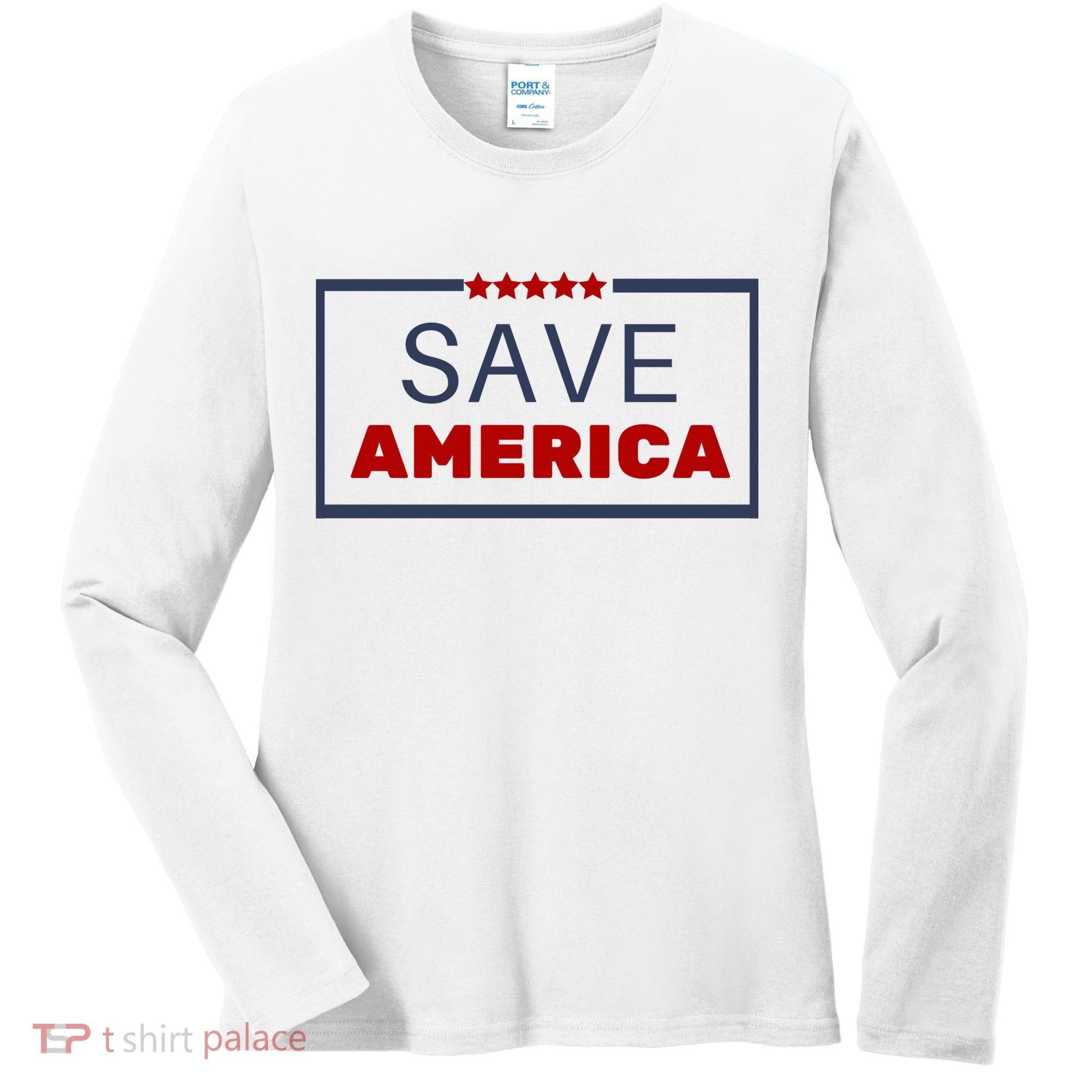 Save America USA Women's Long Sleeve Shirt