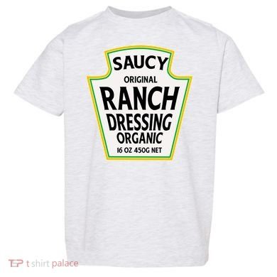 Saucy Original Ranch Dressing Costume Toddler T-Shirt