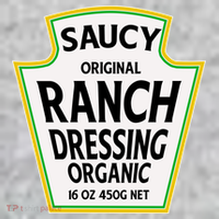 Saucy Original Ranch Dressing Costume Kids Sweatshirt thumb 2
