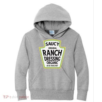 Saucy Original Ranch Dressing Costume Kids Hoodie