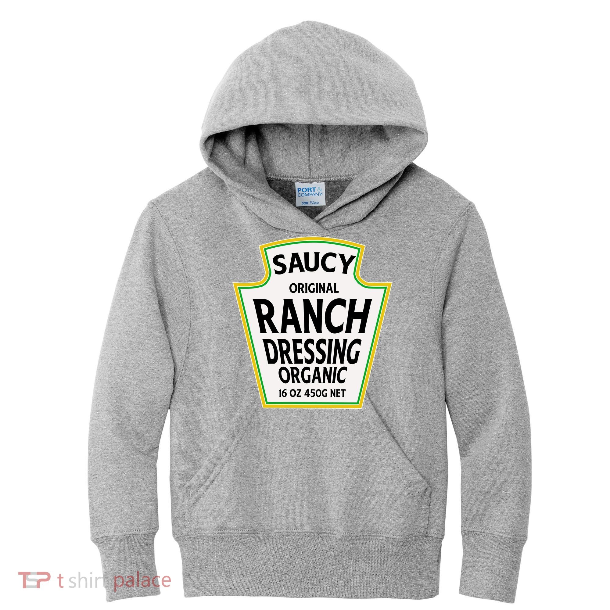 Saucy Original Ranch Dressing Costume Kids Hoodie