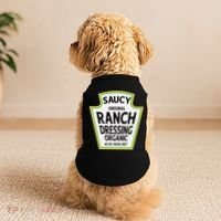Saucy Original Ranch Dressing Costume Doggie Tank thumb 2