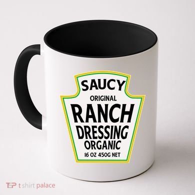 Saucy Original Ranch Dressing Costume Coffee Mug