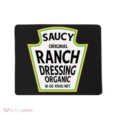 Saucy Original Ranch Dressing Costume Mousepad