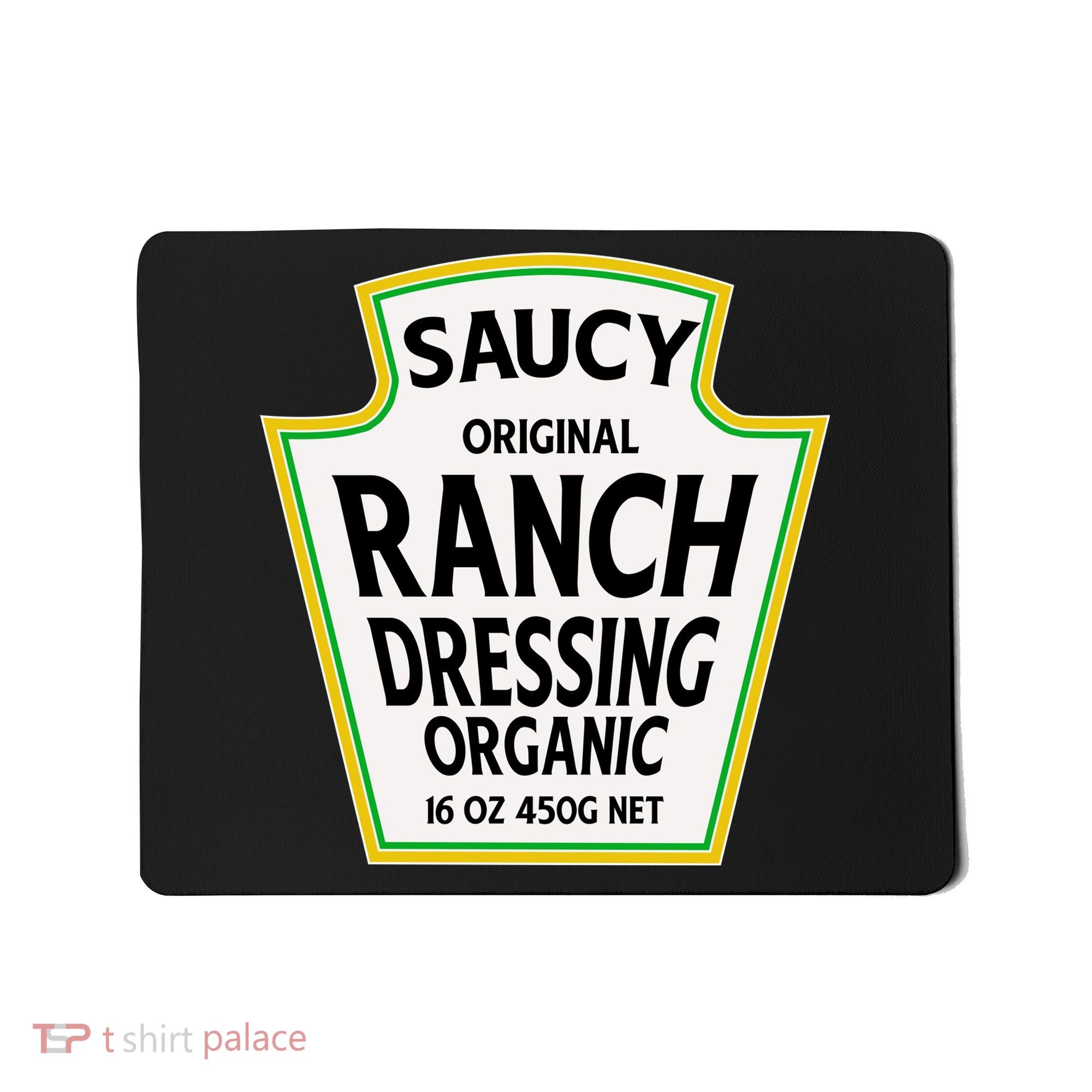 Saucy Original Ranch Dressing Costume Mousepad