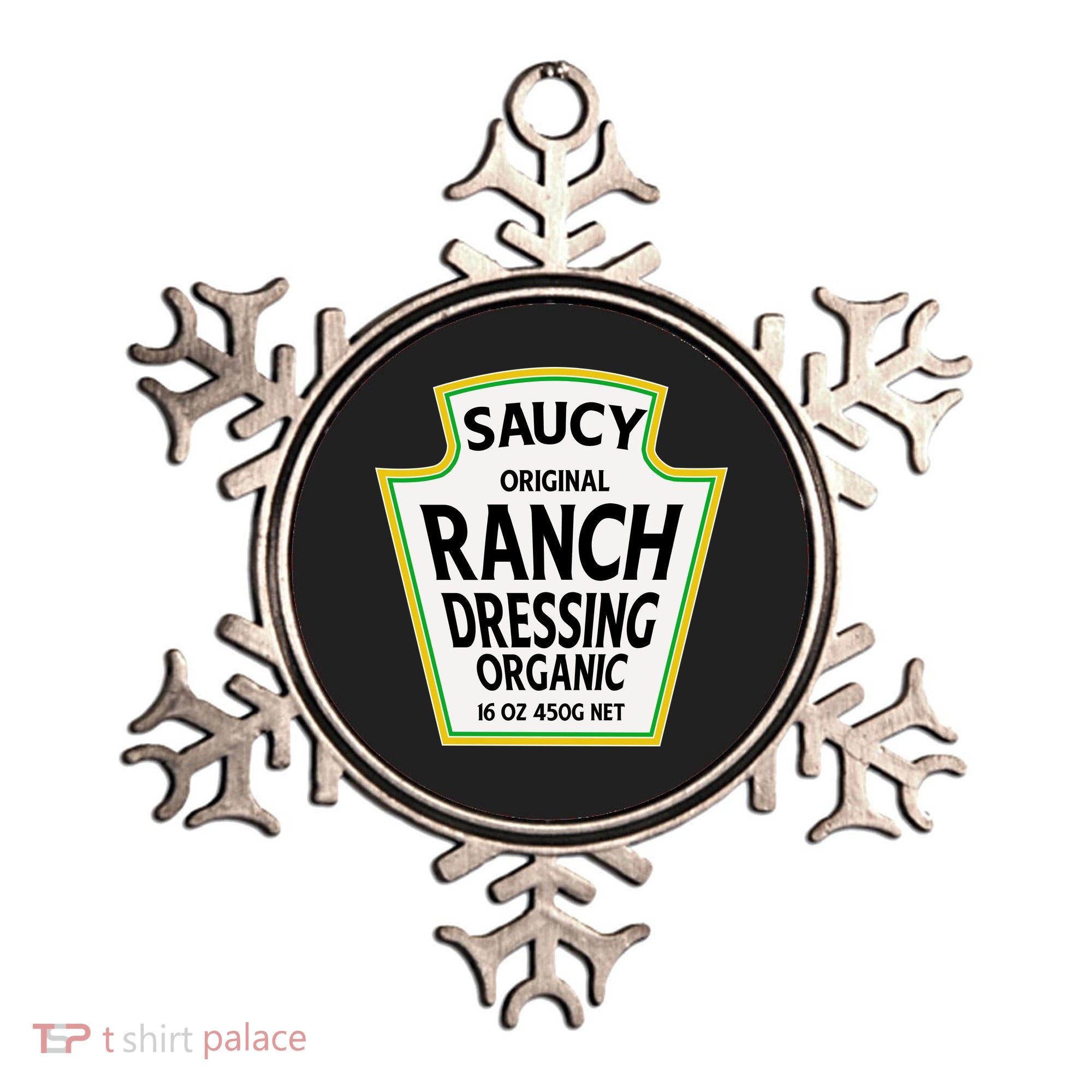 Saucy Original Ranch Dressing Costume Ornament