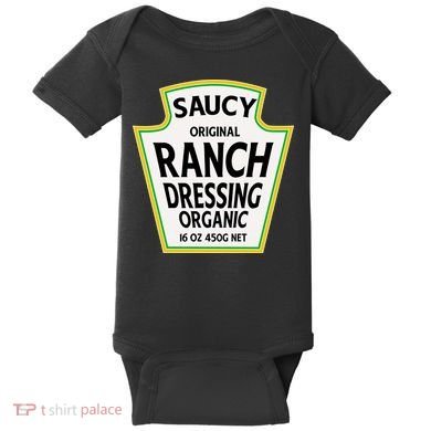 Saucy Original Ranch Dressing Costume Baby Bodysuit