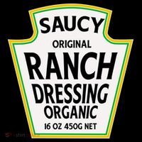 Saucy Original Ranch Dressing Costume Baby Bodysuit thumb 2