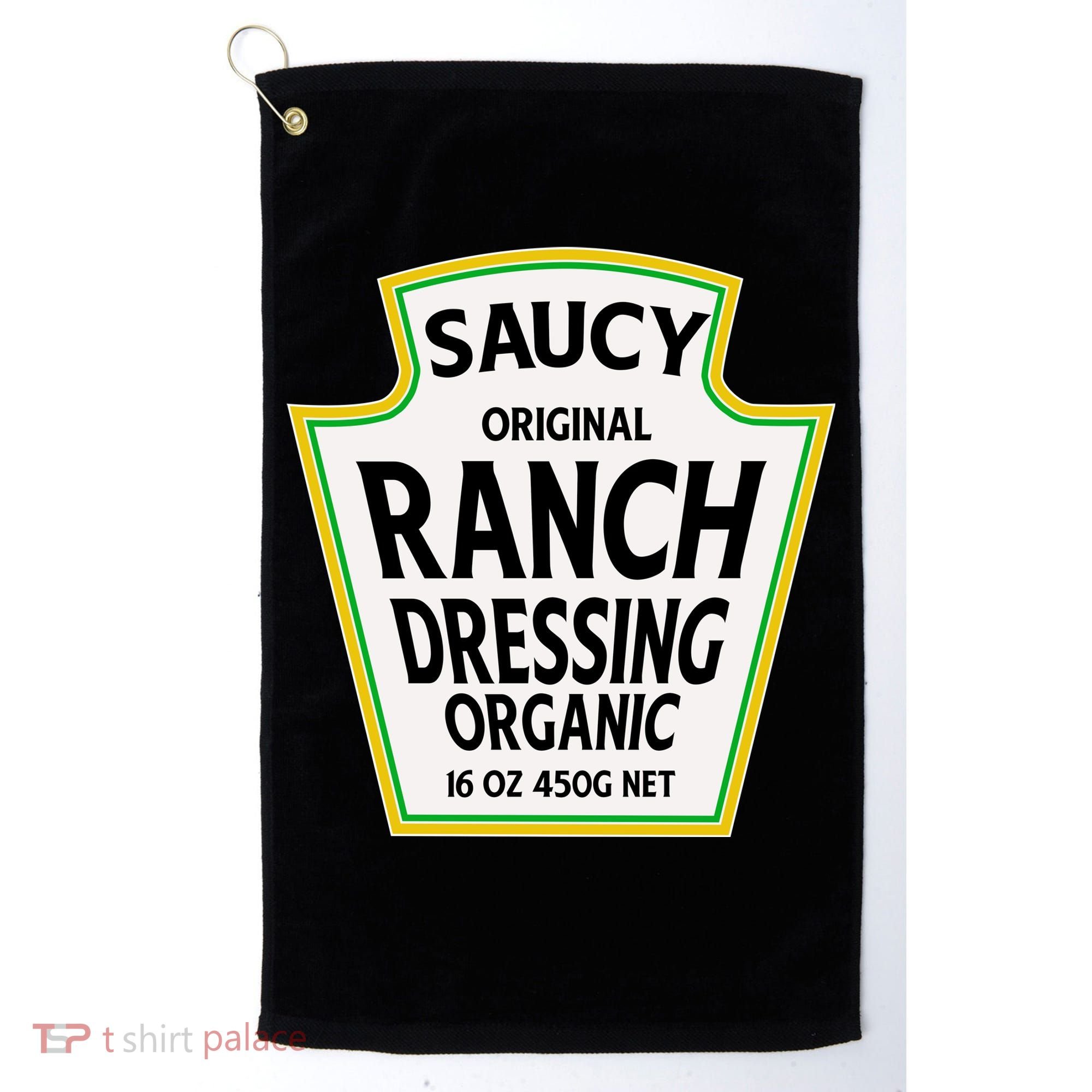 Saucy Original Ranch Dressing Costume Golf Towel