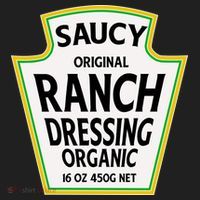 Saucy Original Ranch Dressing Costume Golf Towel thumb 3