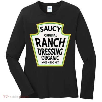 Saucy Original Ranch Dressing Costume Women's Long Sleeve Shirt