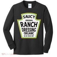 Saucy Original Ranch Dressing Costume Kids Long Sleeve Shirt thumb 0