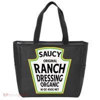 Saucy Original Ranch Dressing Costume Tote Bag thumb 0